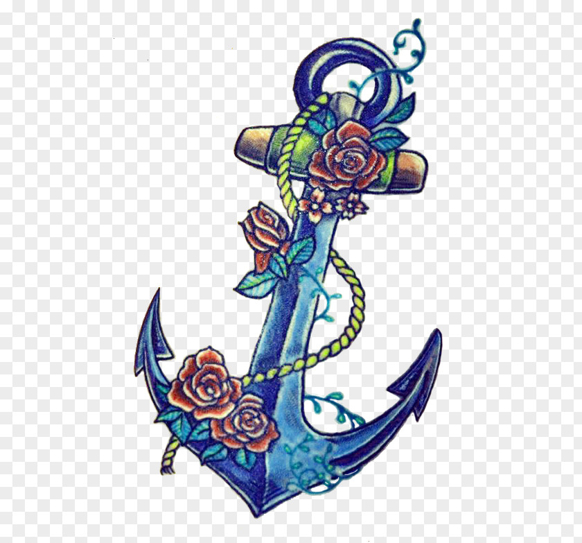 Anchor Old School (tattoo) Tattoo Removal Anclaje PNG