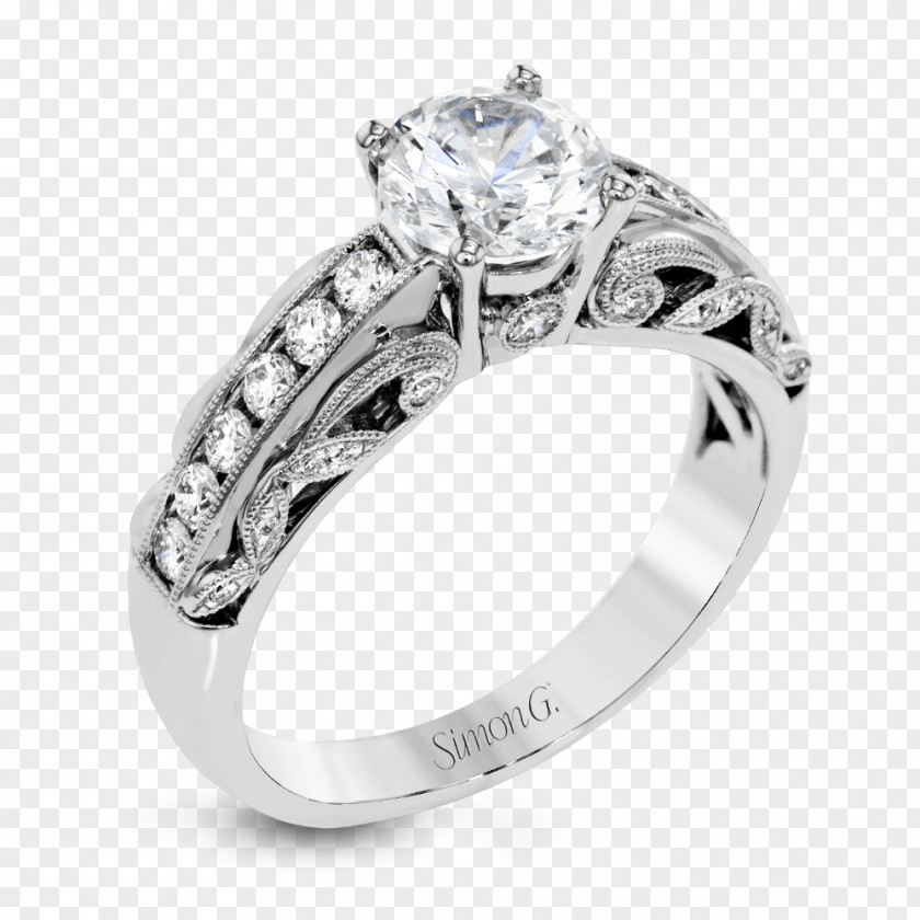 Engagement Ring Jewellery Wedding Silver Gemstone PNG