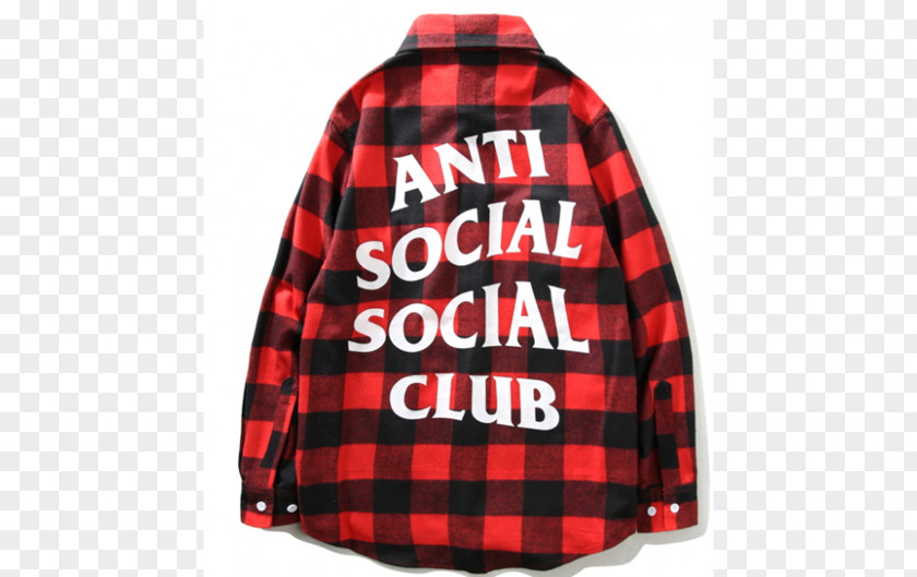 Anti Social Club T-shirt Hoodie Streetwear PNG