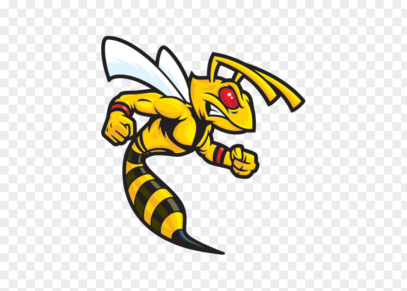 Bee Hornet Logo Wasp Decal PNG