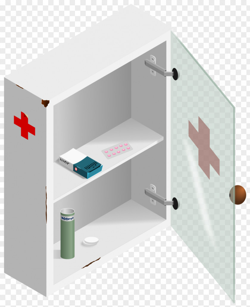 First Aid Kit Bathroom Cabinet Cabinetry Medicine Clip Art PNG