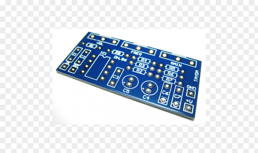 Guitar Pedal Microcontroller Electronics Electronic Component Printed Circuit Board Effects Processors & Pedals PNG