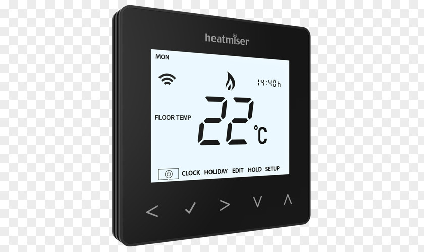 Thermostat Temperature Switch 12v Programmable Underfloor Heating Central Smart PNG