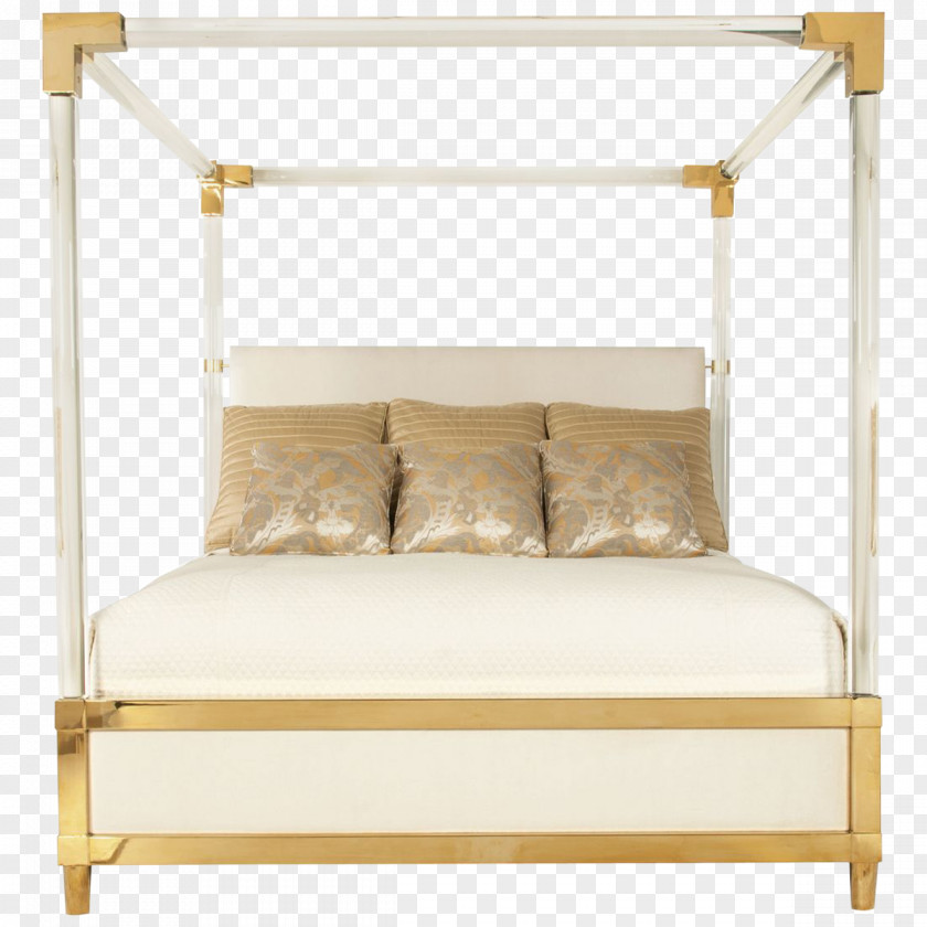 Bed Canopy Four-poster Upholstery Bedside Tables PNG