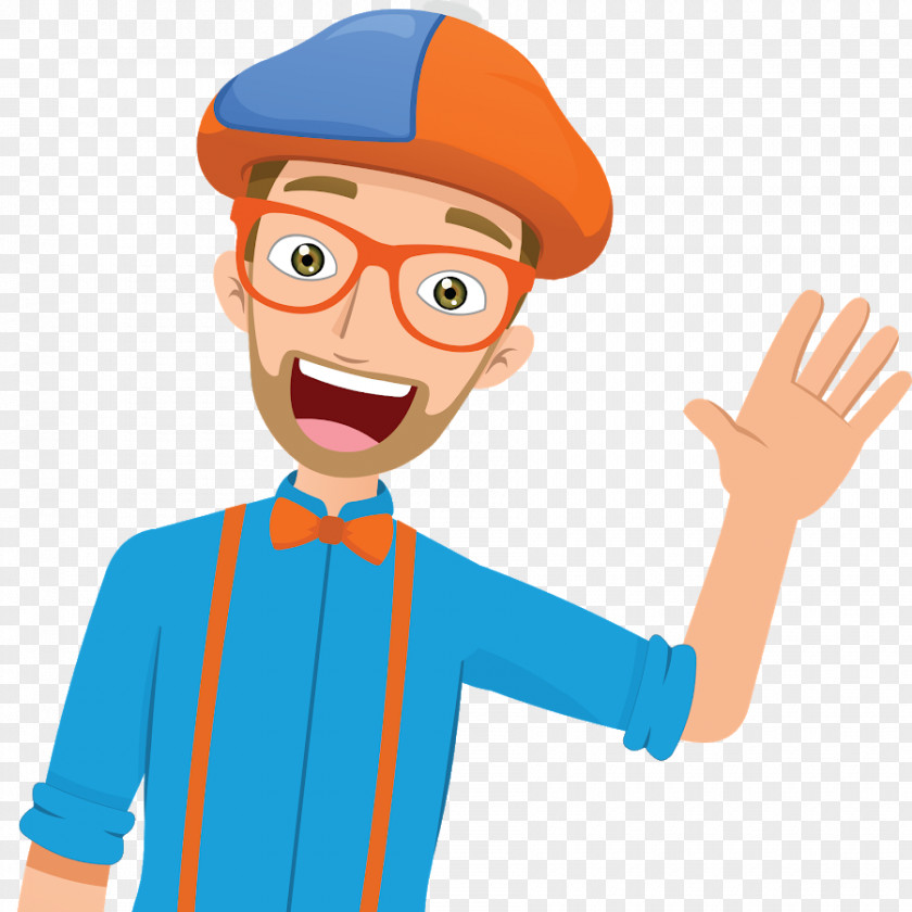 Birthday Blippi Party Child Police Cars PNG