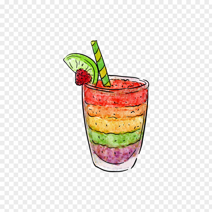 Color Cup With Sand Ice Smoothie Tea Cocktail Breakfast Recipe PNG