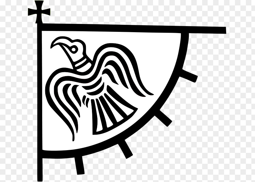 Flag Odin Raven Banner Viking Norsemen PNG