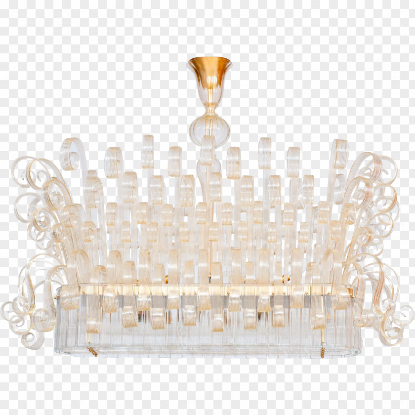 Glass Modern Crystal Chandelier Murano Light Fixture PNG