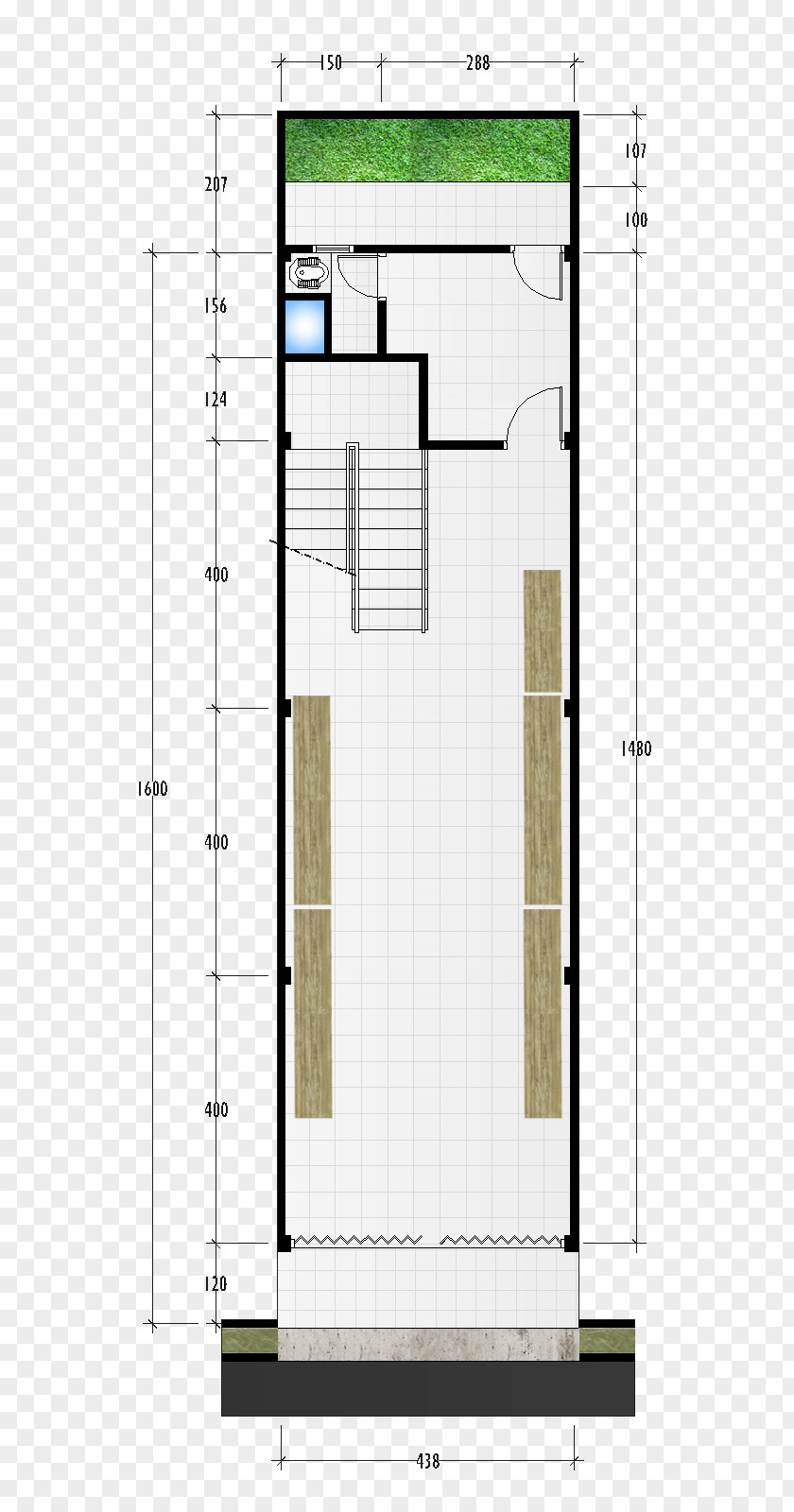 House Floor Plan Shophouse Facade PNG