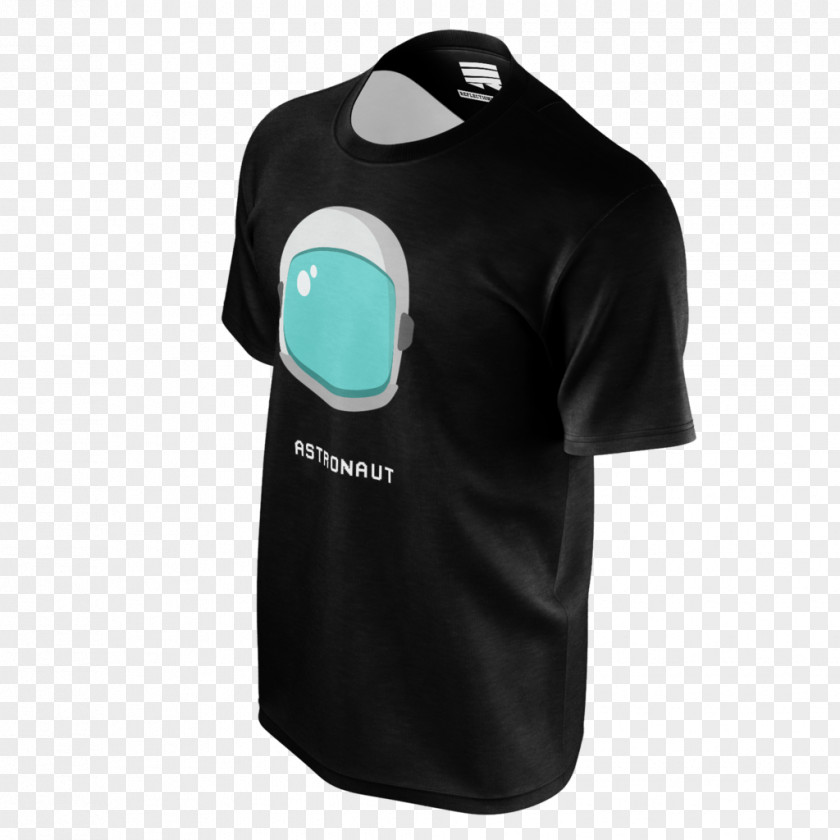 T-shirt Astronaut Sleeve RMG PNG