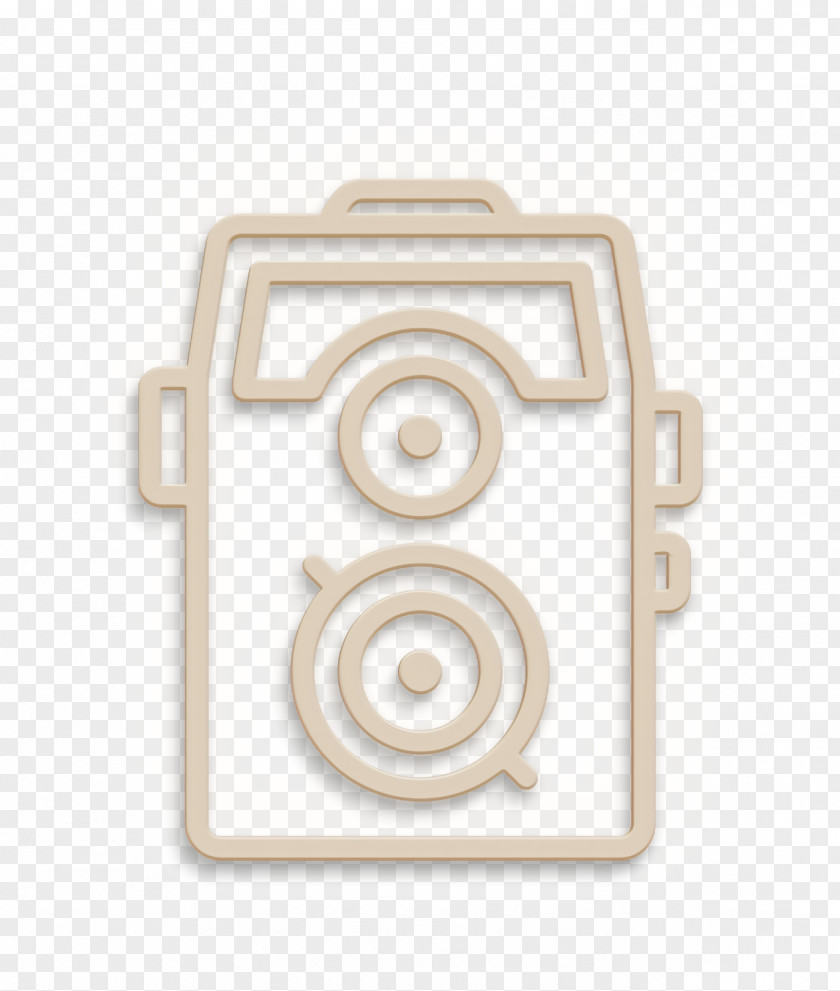 Camera Icon And Accesories PNG