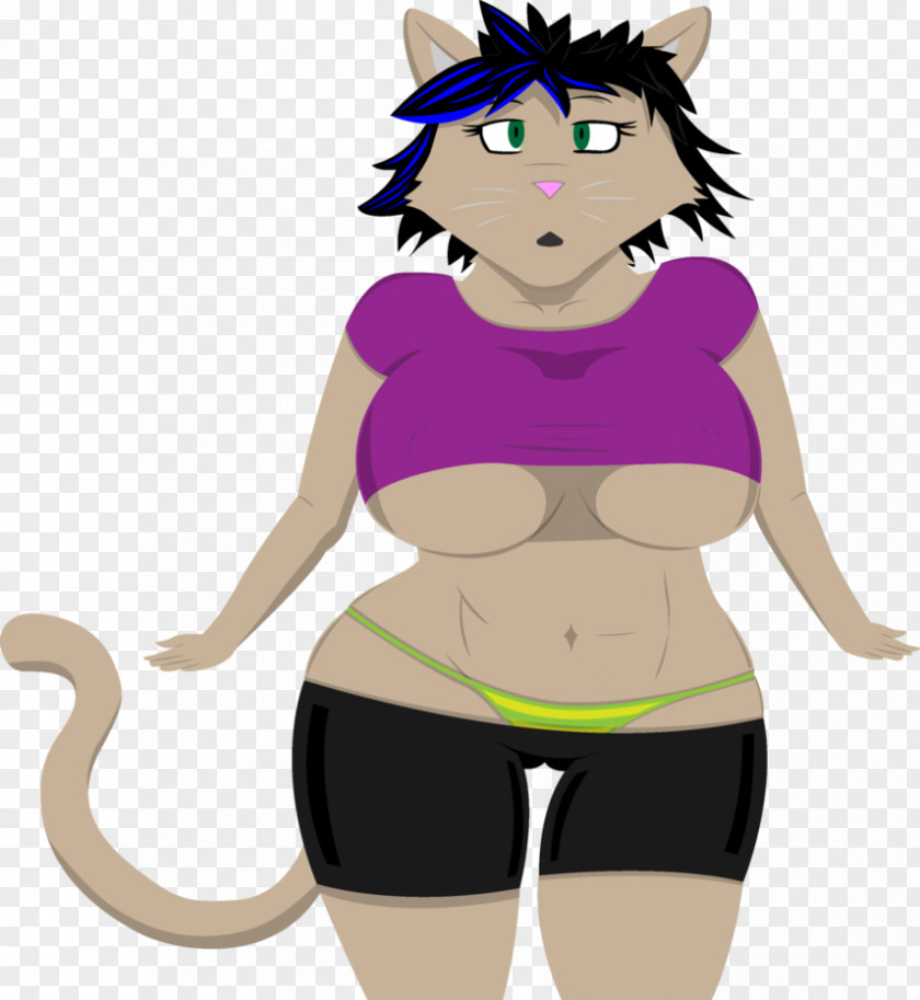 Cat Catgirl DeviantArt Drawing PNG