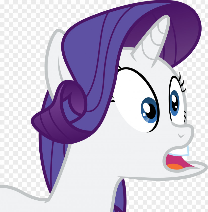 Horse Pony Rarity Purple Clip Art PNG