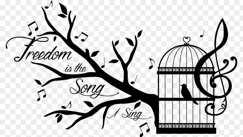 I Know Why The Caged Bird Sings Twig Visual Arts Graphic Design Drawing Clip Art PNG