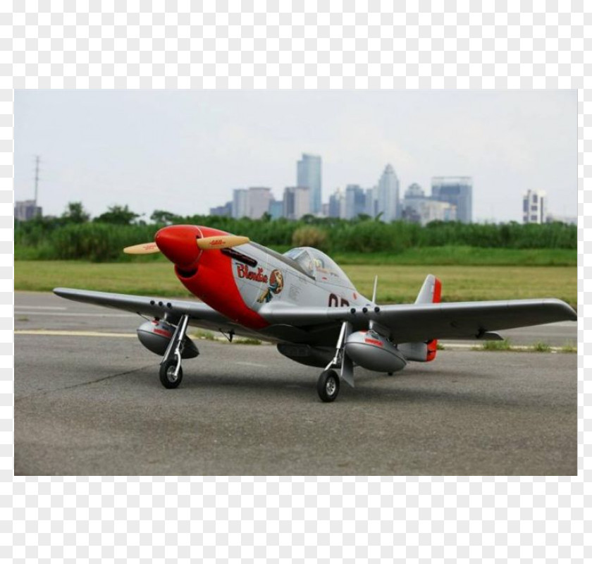 P-51 Mustang Propeller Aircraft Monoplane Flap General Aviation PNG