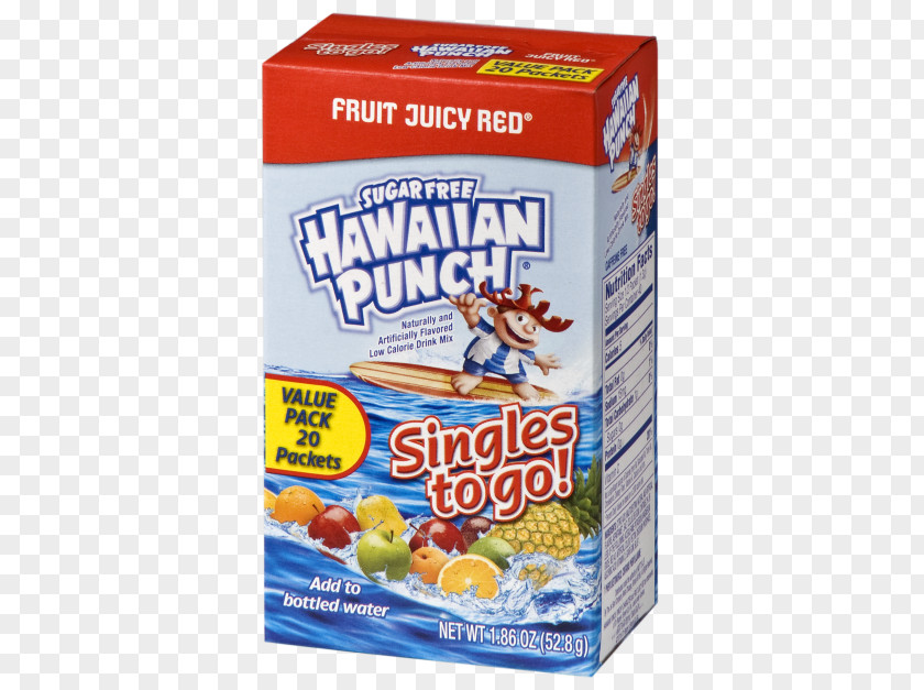 Punch Breakfast Cereal Hawaiian Juice Drink Mix PNG