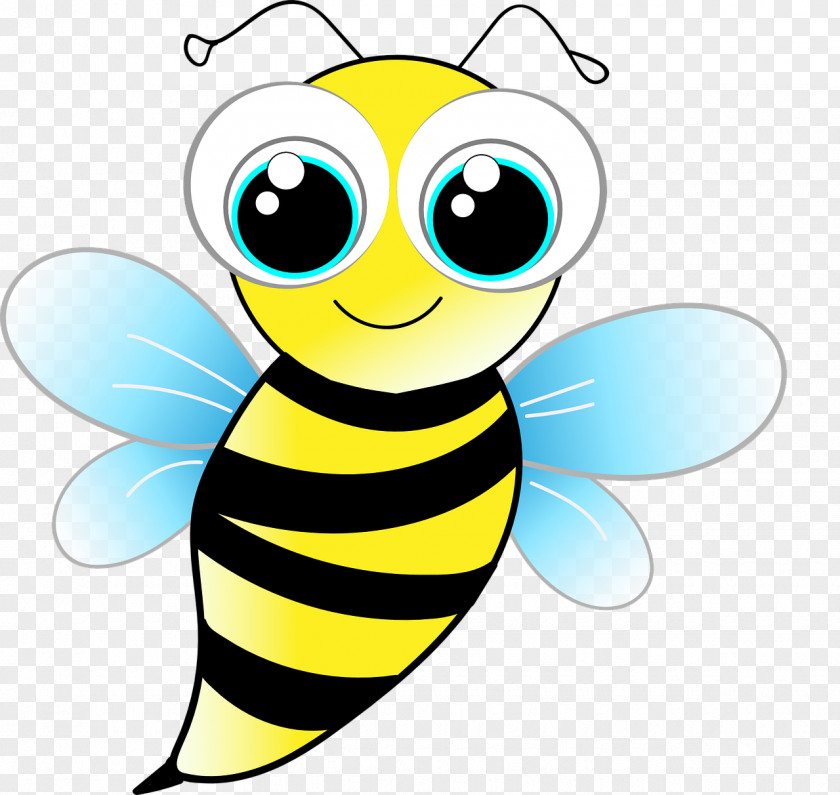 Bee Clip Art Insect Image Cartoon PNG