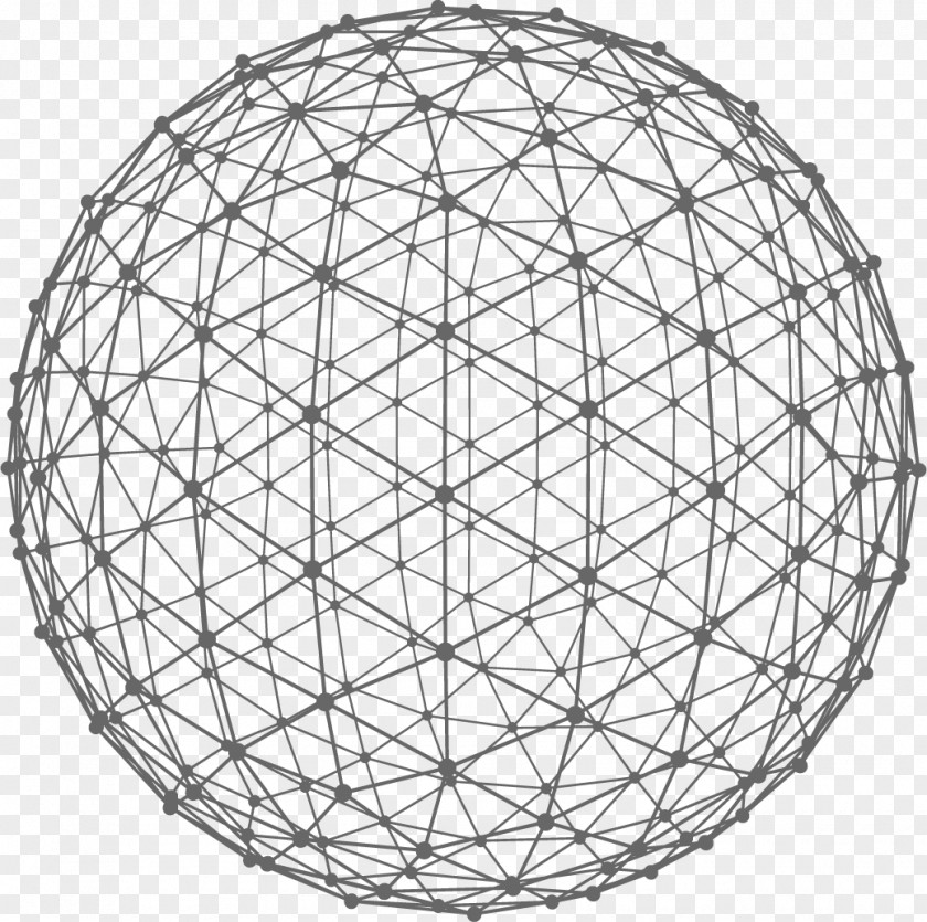 Blockchain Sphere Polygon Drawing Hand PNG