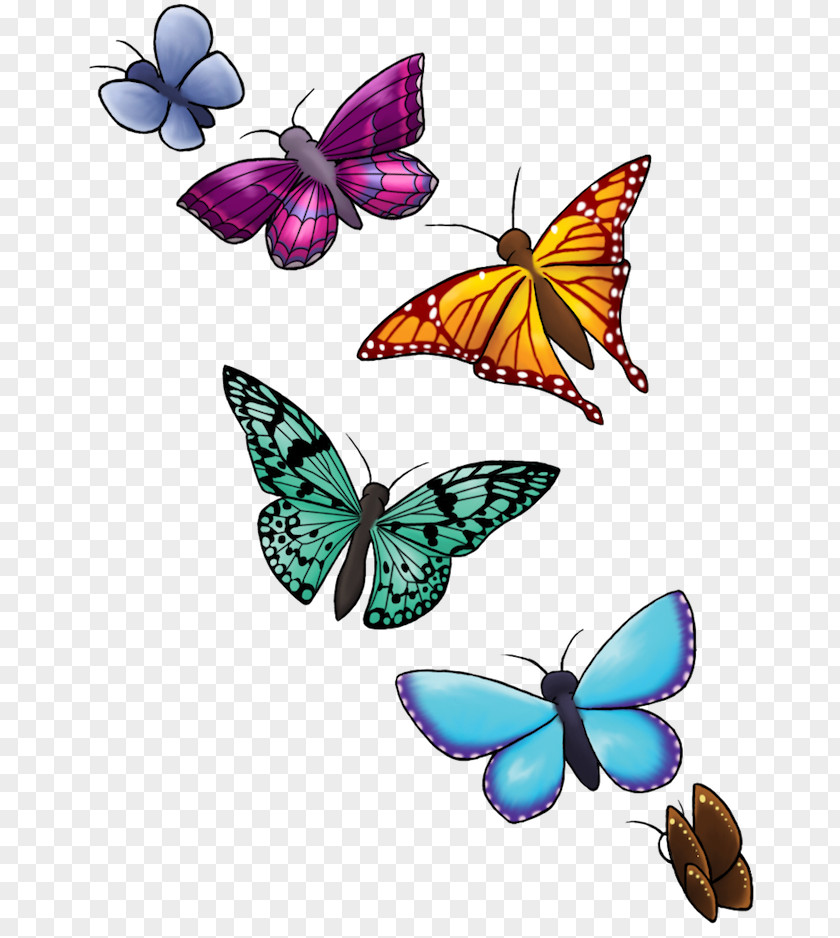 Butterfly Tattoo Drawing Painting PNG