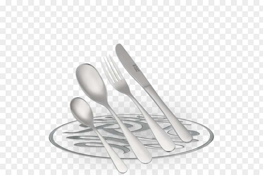 Cutlery Set Fork Stainless Steel Spoon Russell Hobbs PNG