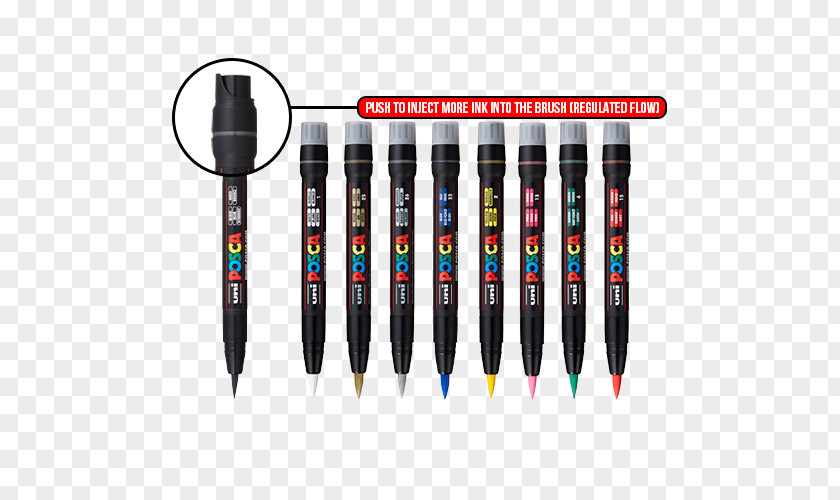Pen Marker Paint ポスカ Permanent PNG