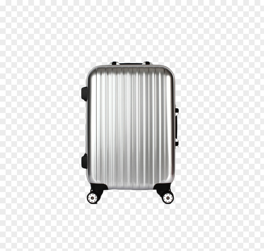 Silver Luggage Suitcase Baggage Plastic Acrylonitrile Butadiene Styrene PNG