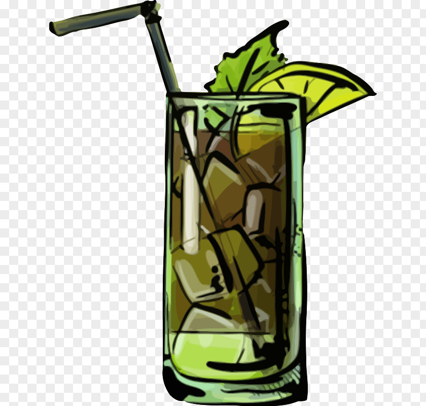 Cuba Rum And Coke Cocktail Clip Art PNG