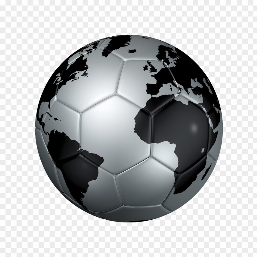 Football Globe World Map Stock Photography PNG