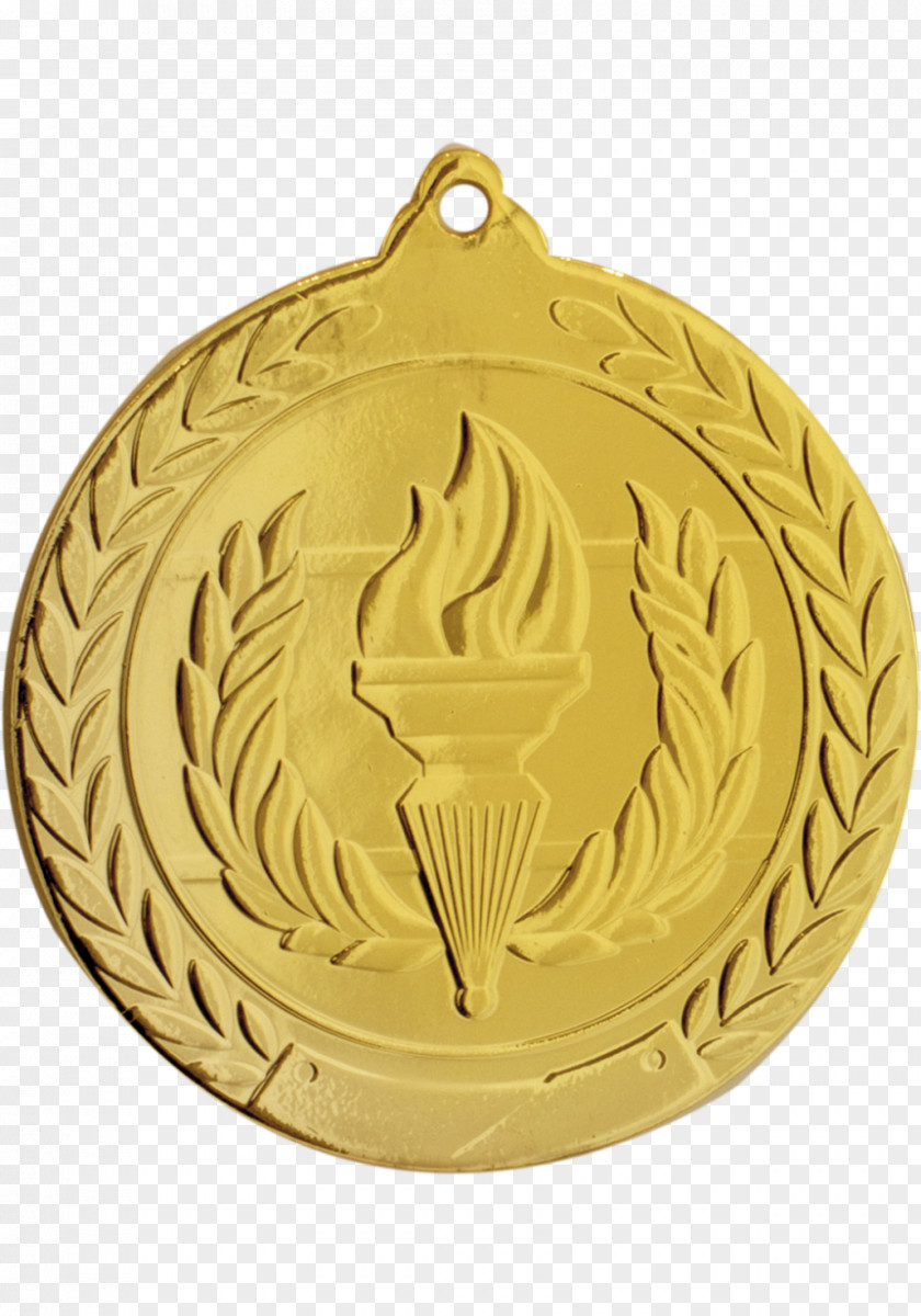 Ornament Brass Cartoon Gold Medal PNG