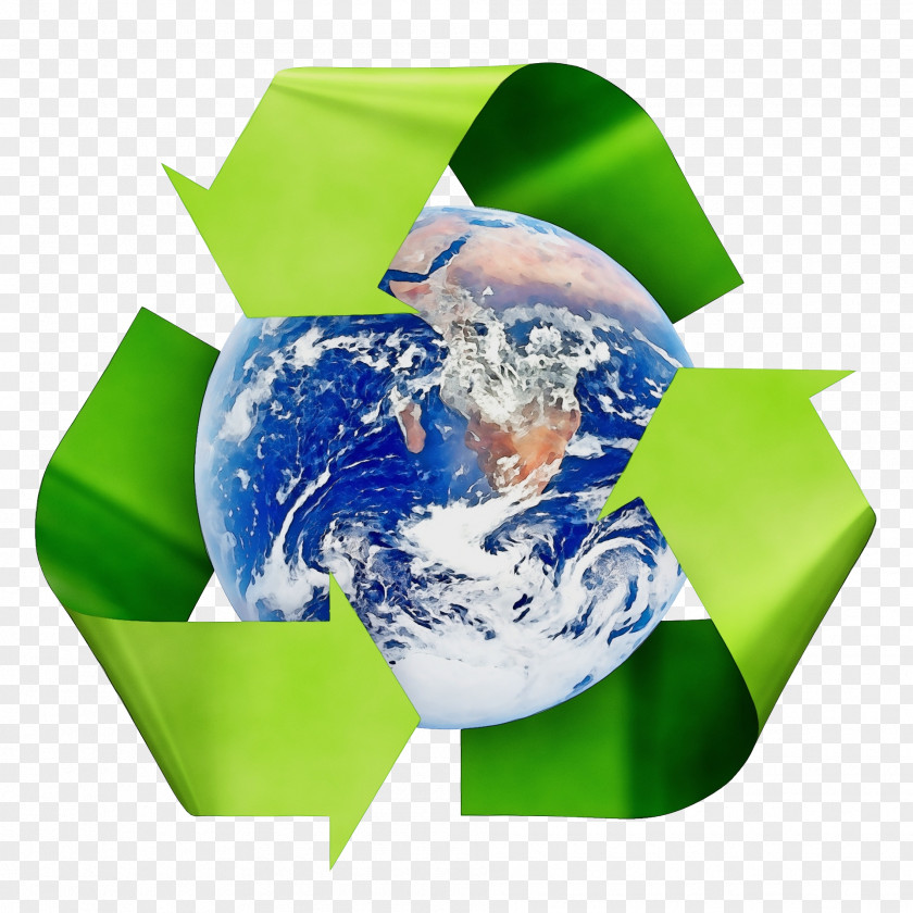 Recycling Astronomical Object Earth Green Planet Globe World PNG
