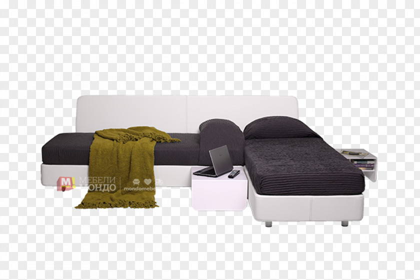 Angle Sofa Bed Chaise Longue Couch Table PNG
