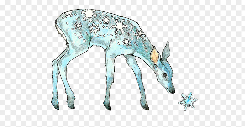 Bath Spa University Reindeer Drawing Snow Watercolor Painting PNG