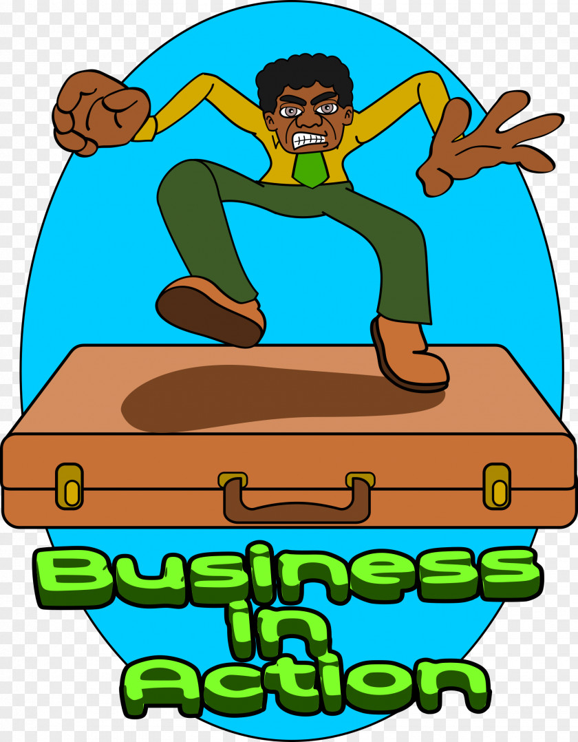 Business Clip Art In Action Openclipart Businessperson PNG