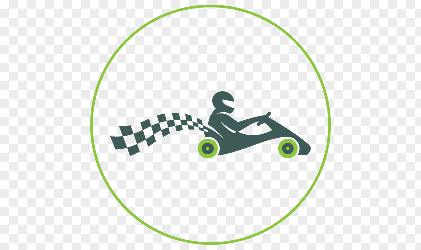 Kart Racing Logo Brand Hybrid Log-Gamma PNG