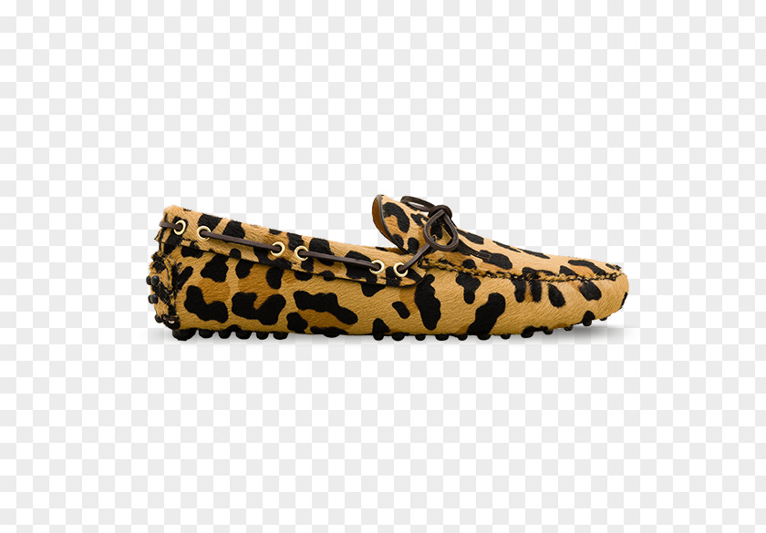 Leopard Skin Slip-on Shoe Moccasin The Original Car Cross-training PNG