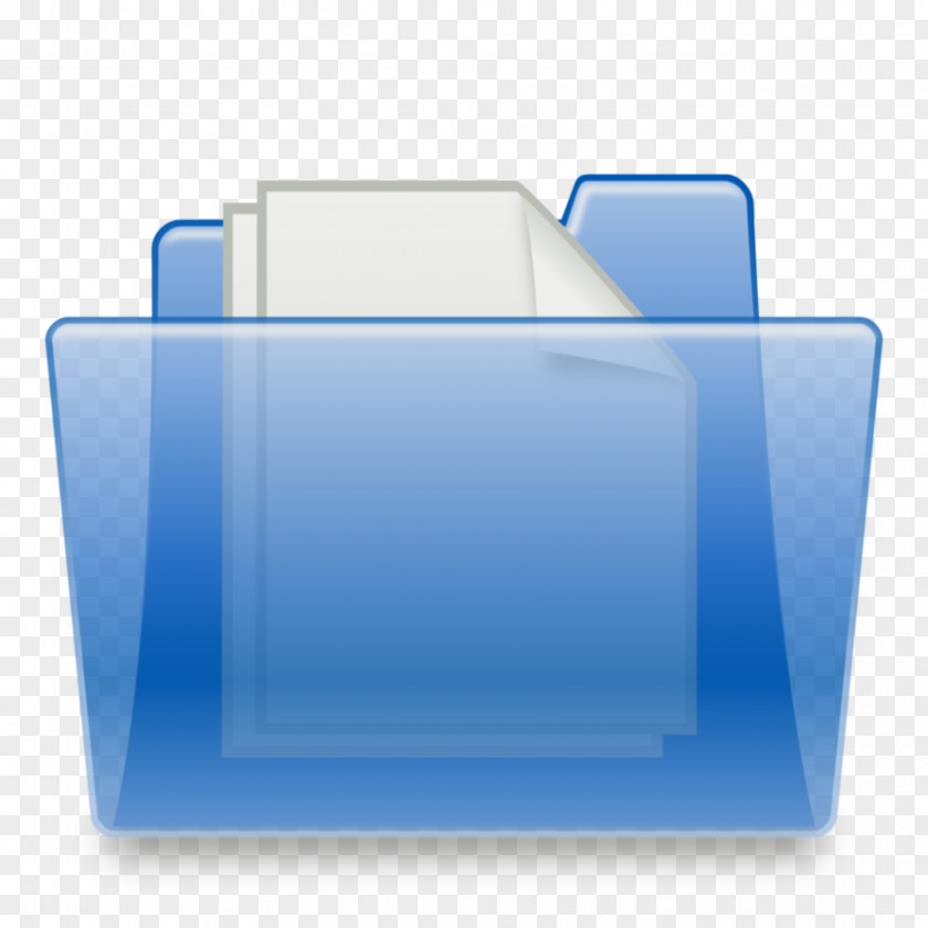Blue Folder, Directory Icon Desktop Wallpaper Clip Art PNG