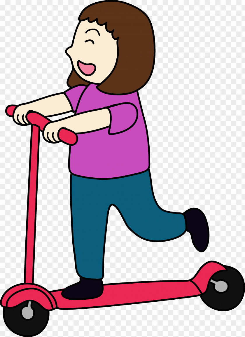 Kick Scooter Clip Art PNG