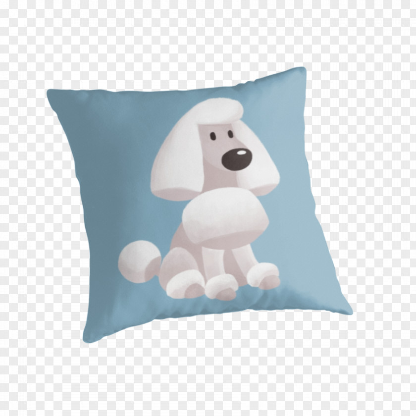 Poodle Dog Cushion Throw Pillows Textile Stuffed Animals & Cuddly Toys PNG