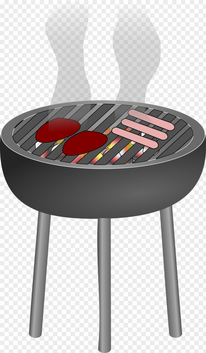 Vector Barbecue Sausage Sauce Chicken Ribs PNG