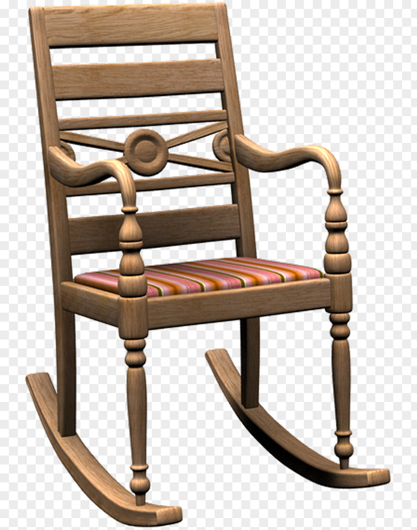 Chair Wing Rocking Chairs Armrest Furniture PNG