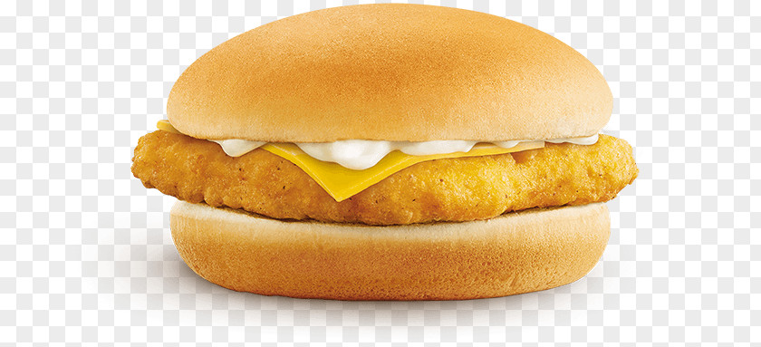 Chicken Breakfast Sandwich Cheeseburger Slider Fast Food Hamburger PNG