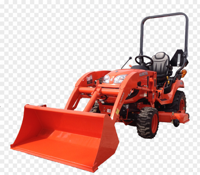 Kubota Backhoe Tractor Lawn Mowers Machine Piedmont Power PNG