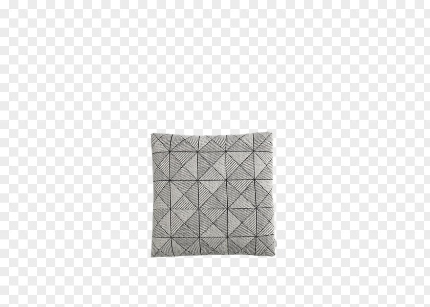 Thrown Ripples Muuto Tile Cushion Black And White Grey Café Teatret PNG