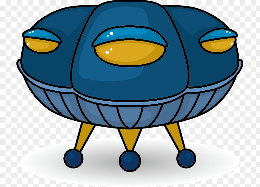 UFO Unidentified Flying Object Cartoon Illustration PNG