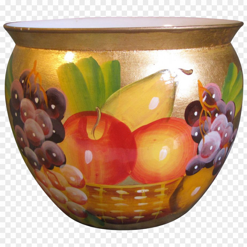 Vase Jardiniere Flowerpot Ceramic Porcelain Gilding PNG