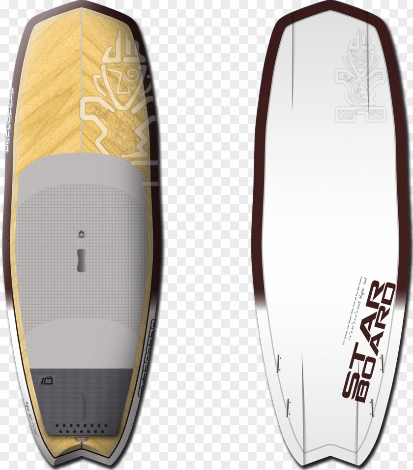 Wood Standup Paddleboarding Surfboard Port And Starboard PNG