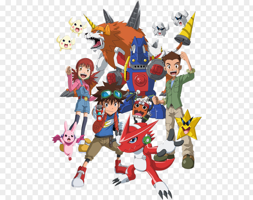 Digimon Shoutmon Dorurumon Xros Wars-Hunters Adventure Tri. PNG