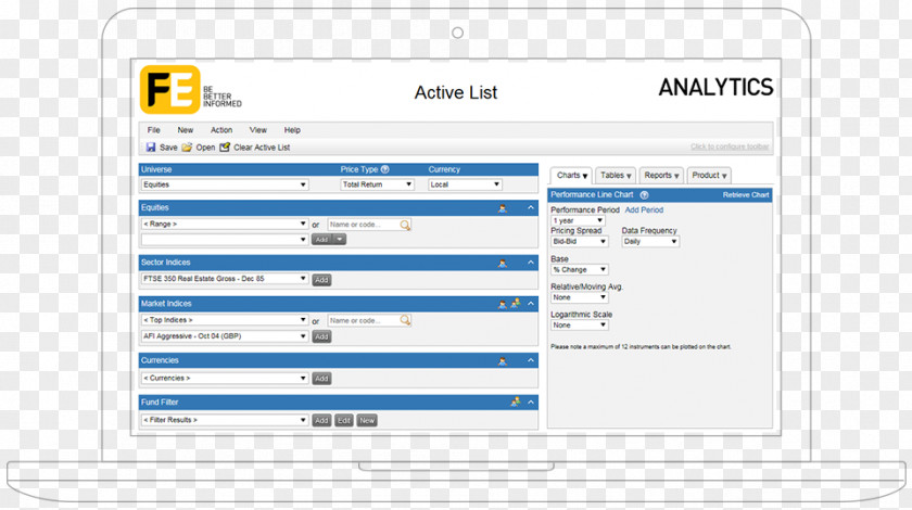 Financial Analysis Computer Program Web Page Screenshot Multimedia Software PNG