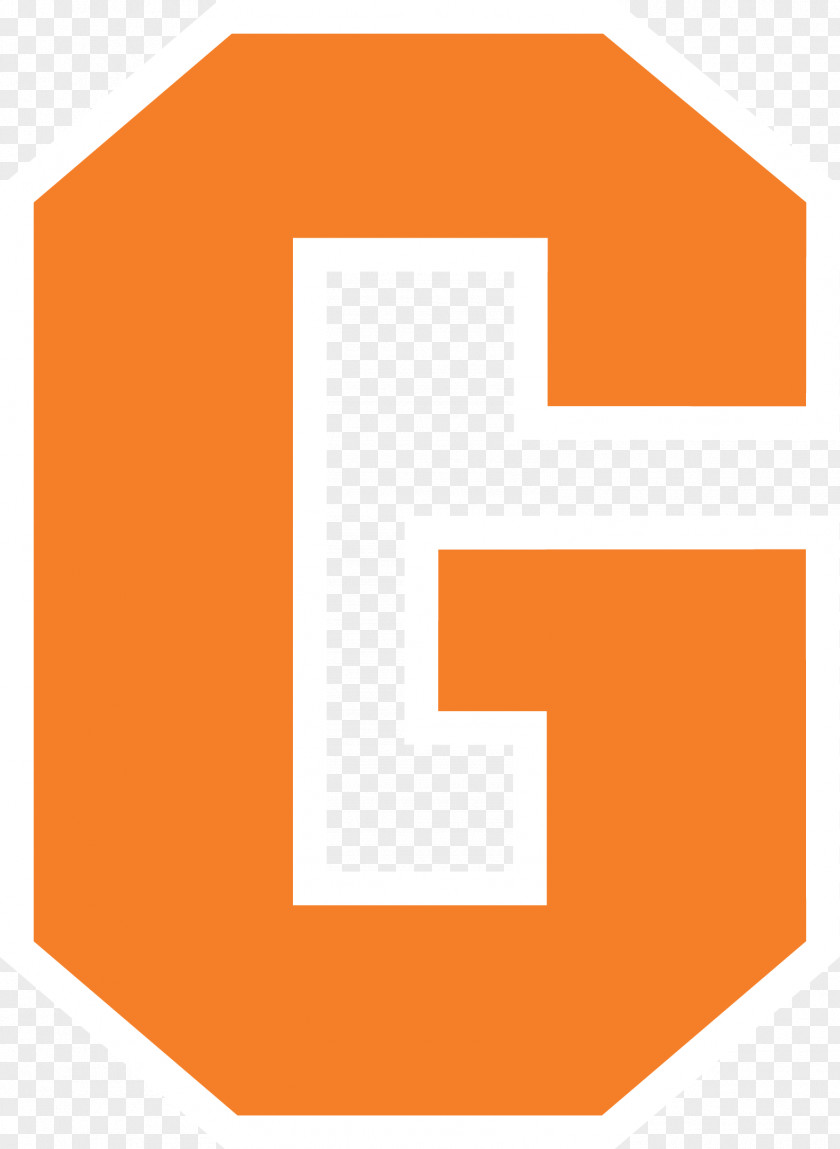 Orange G Logo Yellow Gettysburg College PNG
