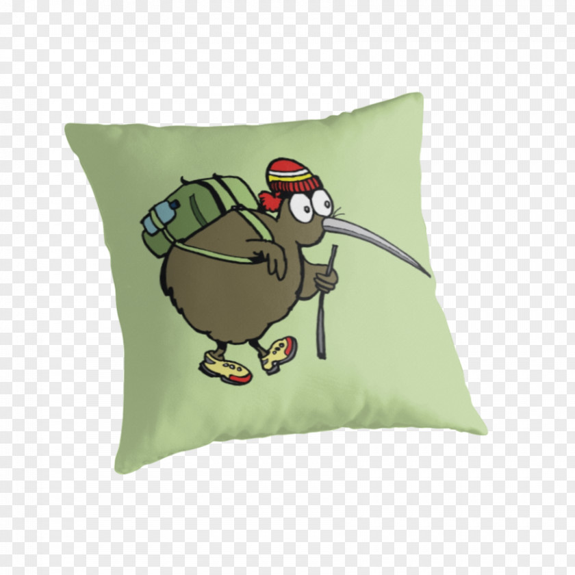 Pillow And Blanket Cartoon New Zealand Bird Hiking PNG